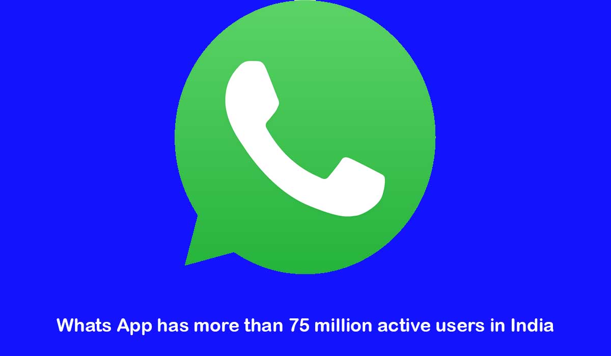 whats app users in India