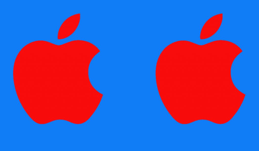 red apple logo